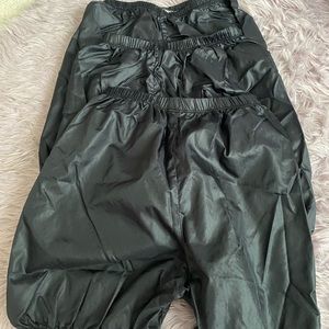 Trash bag shorts